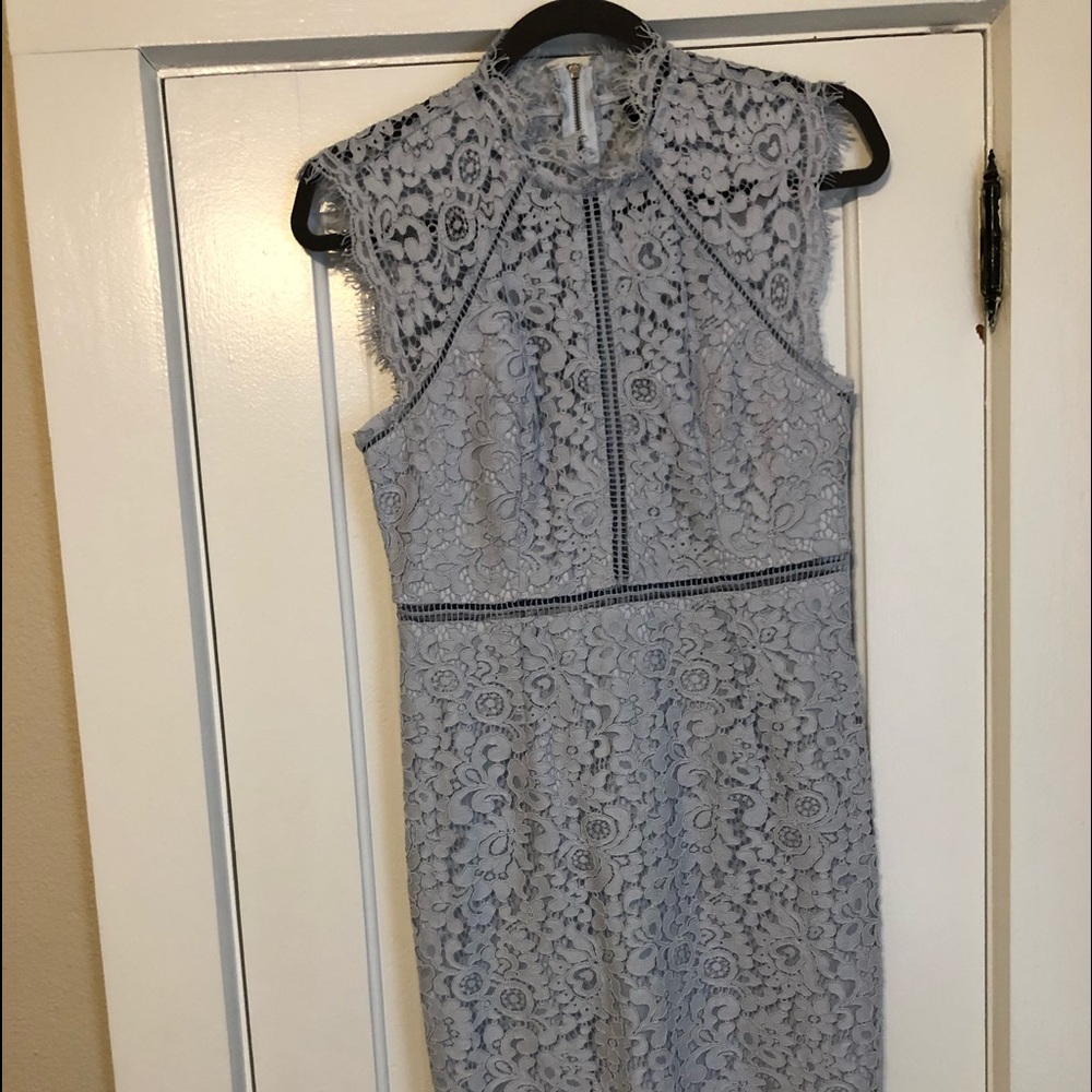 Light blue lace Nordstrom dress